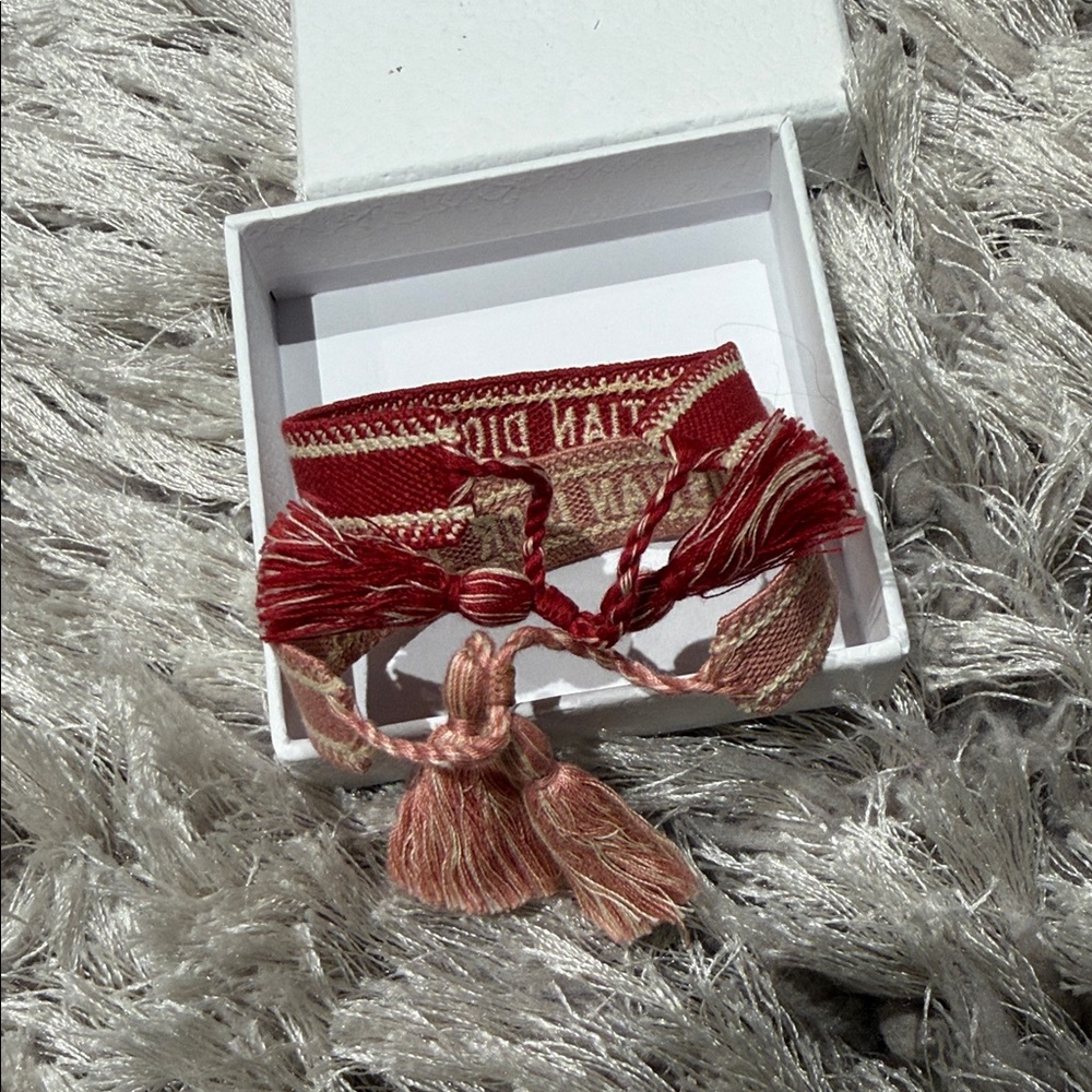 Dior Red and Pink Bracelets (Set) - Picture 3 of 3